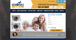 Desktop Screenshot of memorableaircare.com